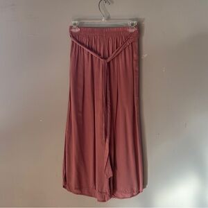 Dreamy Pink Culottes